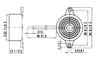Piezoelectric buzzer EPB2310W100-TA-12-3.5-R 6V 9 V 12V buzzer China - ESUNTECH
